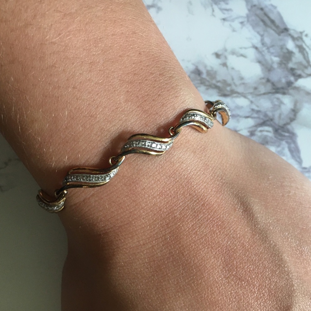 Gold & Diamond Bracelet